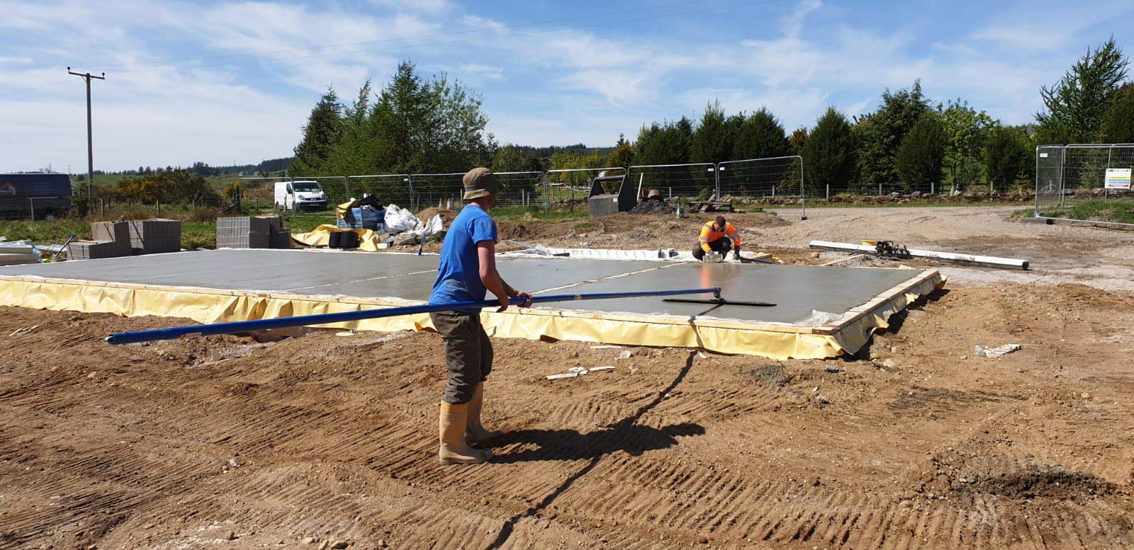 Inglis Build Ltd provide hard landscaping stonemasonry and rendering work