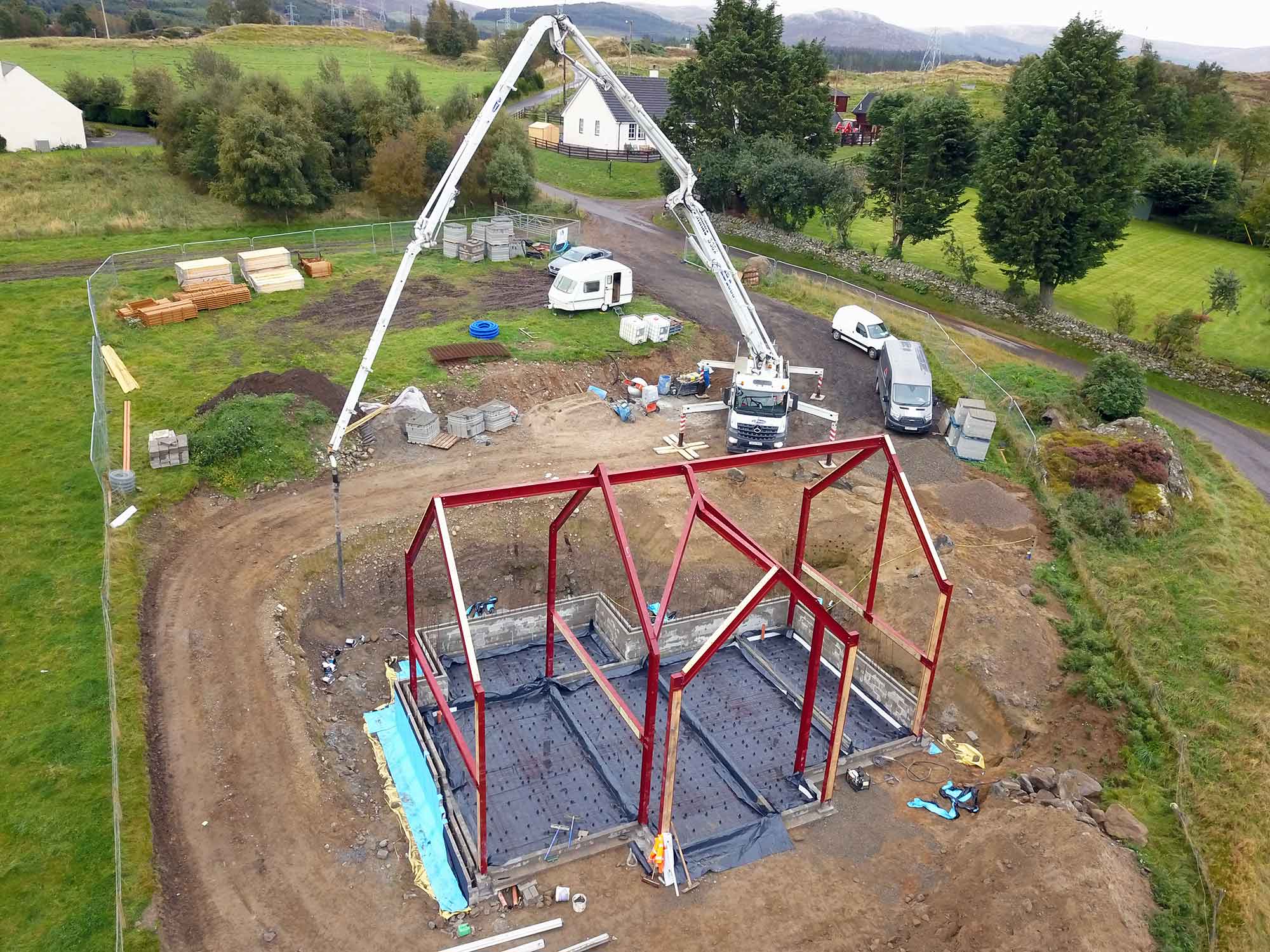 Inglis Building and Construction near Inverness offering project management and Stonemasonry